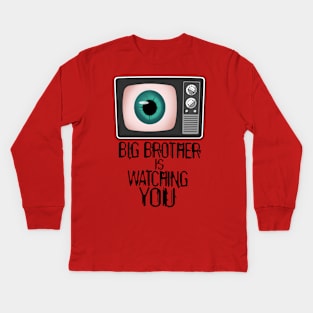 Big Brother Is Watching You Kids Long Sleeve T-Shirt